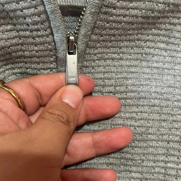 Zara grey  texture jacket size xl style: 8689/303/803 - Picture 5 of 5